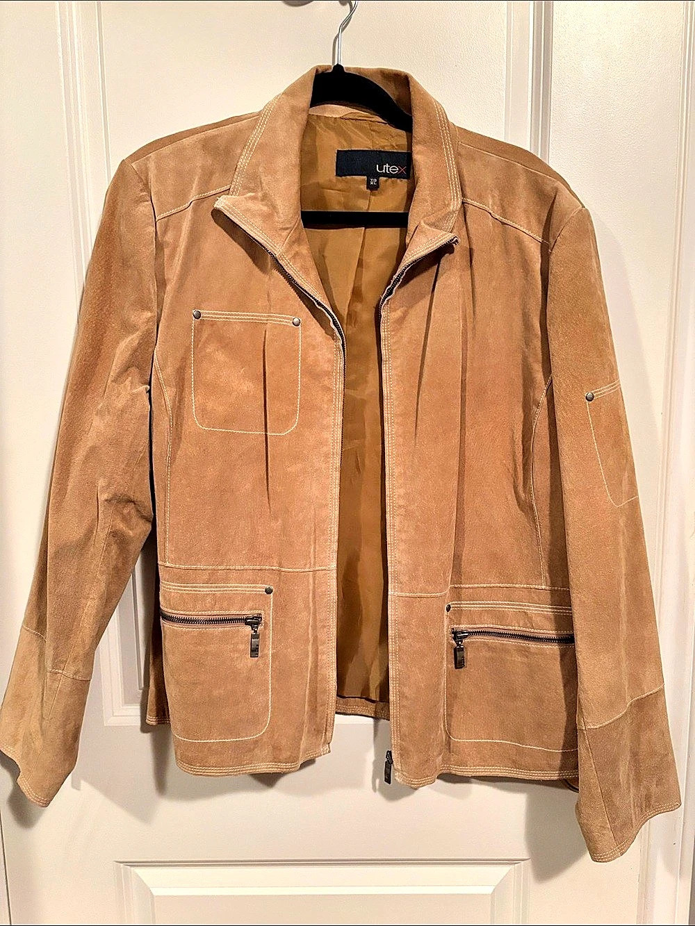 Utex Camel Leather / Suede Jacket